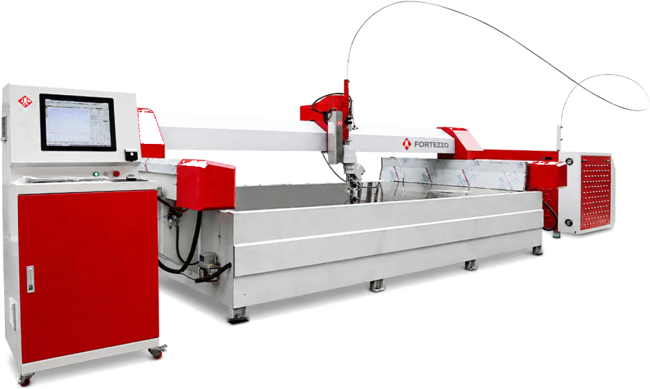 Fortezzo Waterjet 4020, вид сбоку